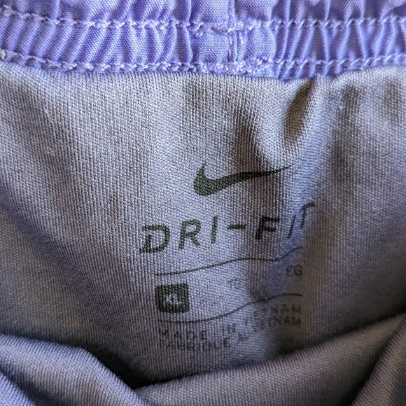 Nike Dri-Fit Purple Lined Running Gym Shorts XL - Picture 2 of 6